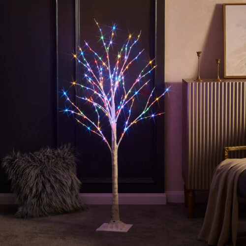 Prelit Birch Twig Tree with 200L Mirco LED 4FT