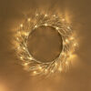 Birch Wreath Lights 18IN