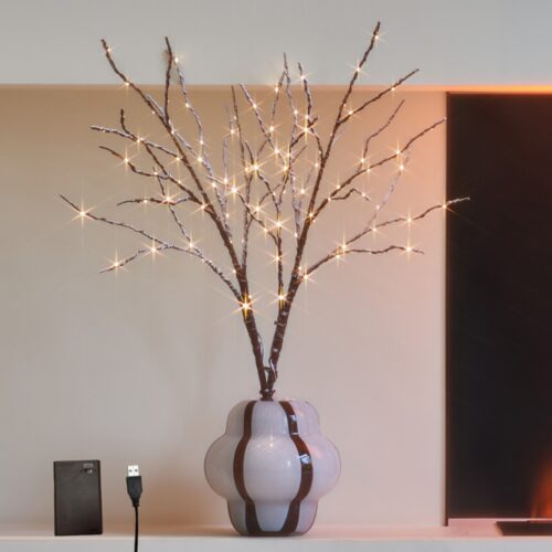 Lighted Snow Dusted Branch 32IN 100L