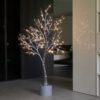 Lighted Snow Dusted Tree 6FT 128L